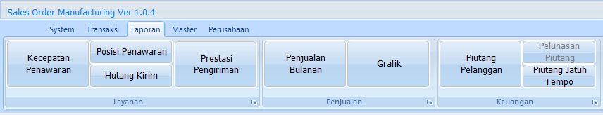 Menu laporan