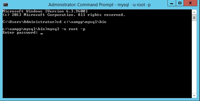 Connect mysql