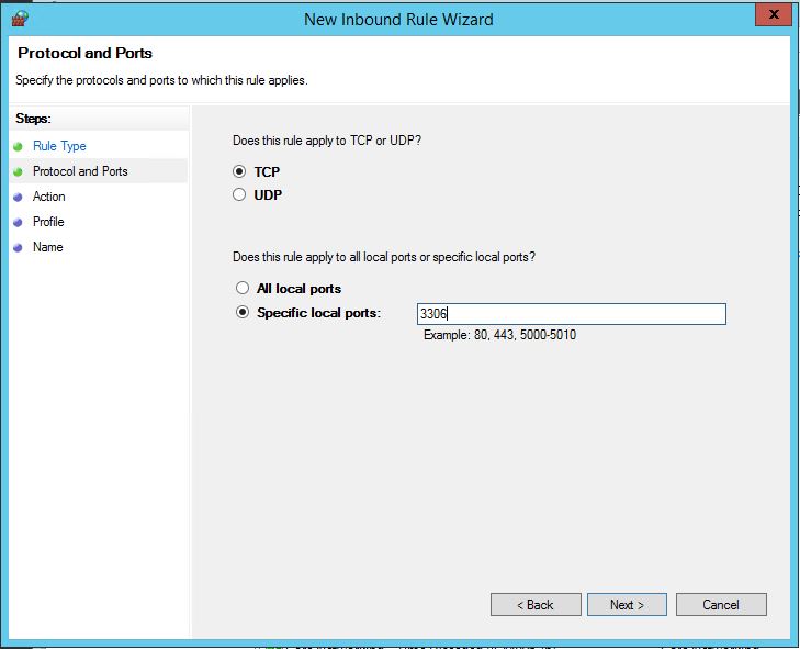 Connect mysql berhasil